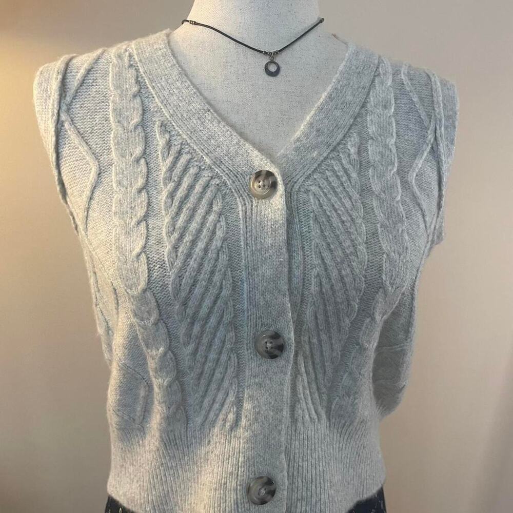 Super soft knit sweater vest